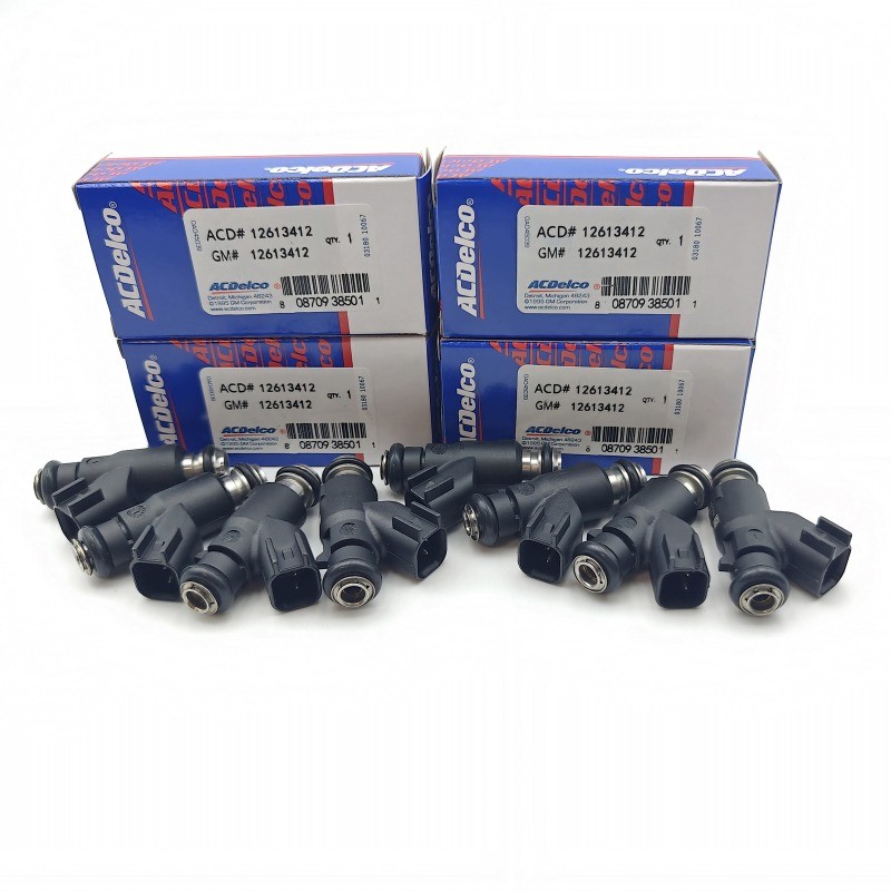 8X Genuine OEM Fuel Injectors 12613412 For GMC 6.0L Silverado Sierra 10-13 6.6L