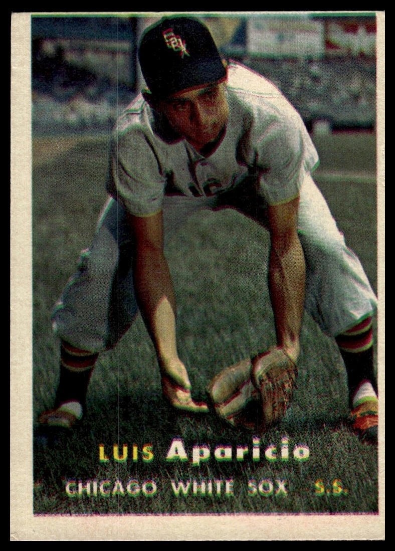1957 Topps - Luis Aparicio #7 VG OC