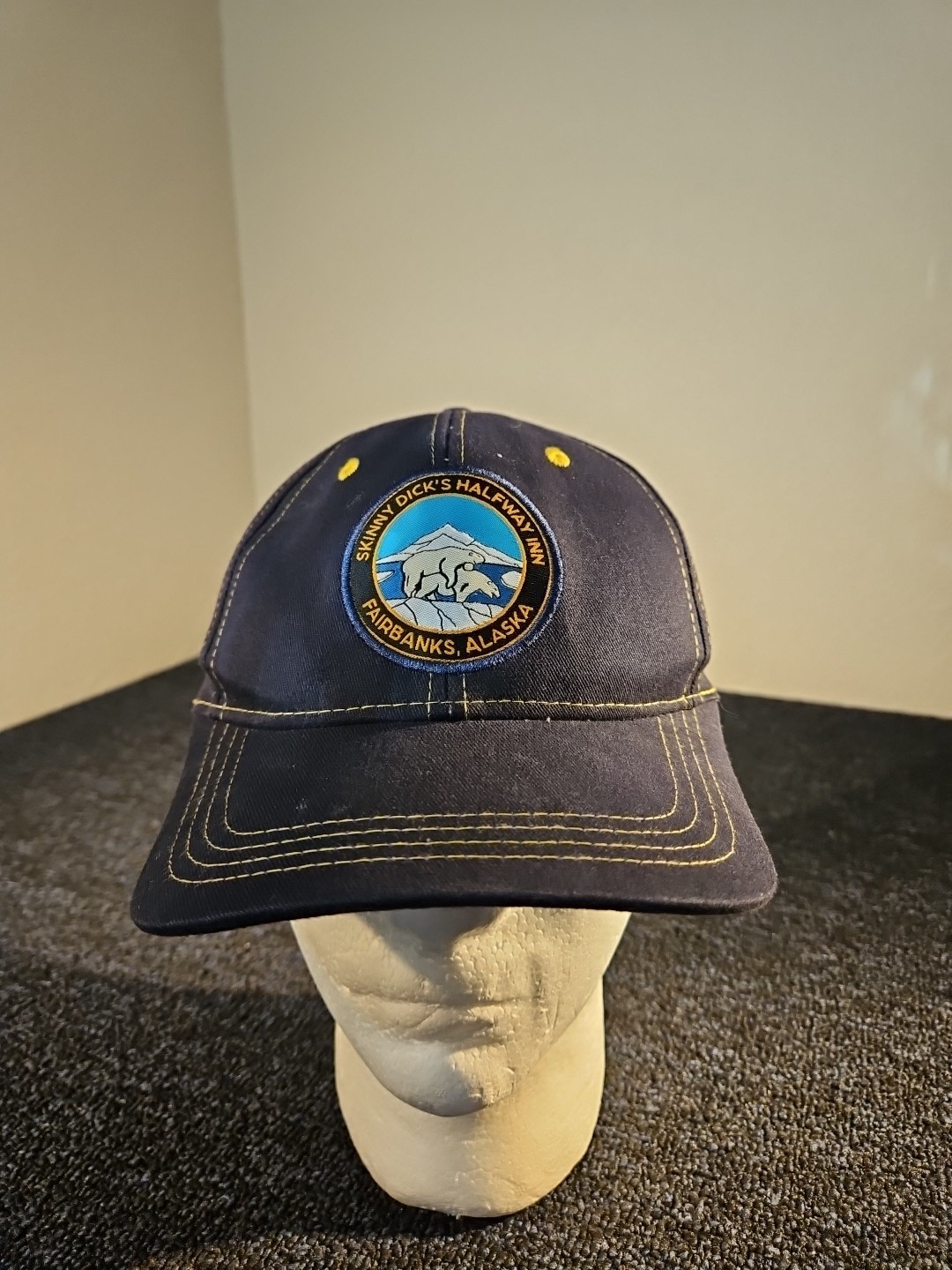 Skinny Dick\'s Halfway Inn Fairbanks Alaska Snapback Baseball Cap Adjustable Hat