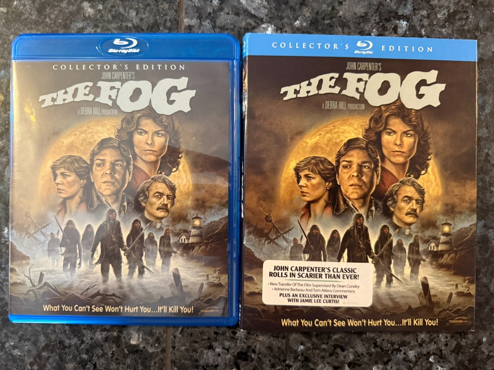 The Fog (Blu-ray, 1980) Collector\'s Edition w/ Slipcover  - LIKE NEW