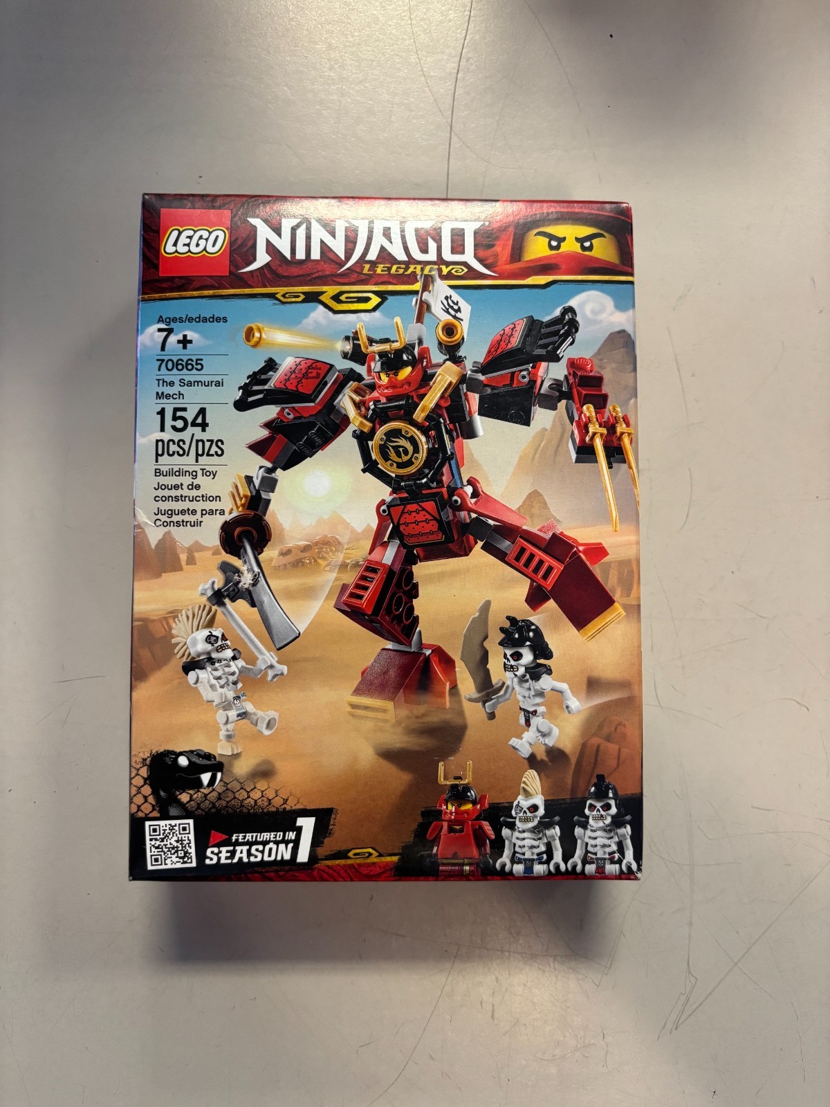 LEGO Ninjago Legacy The Samurai Mech Set 70665 Samurai X Brand New Sealed