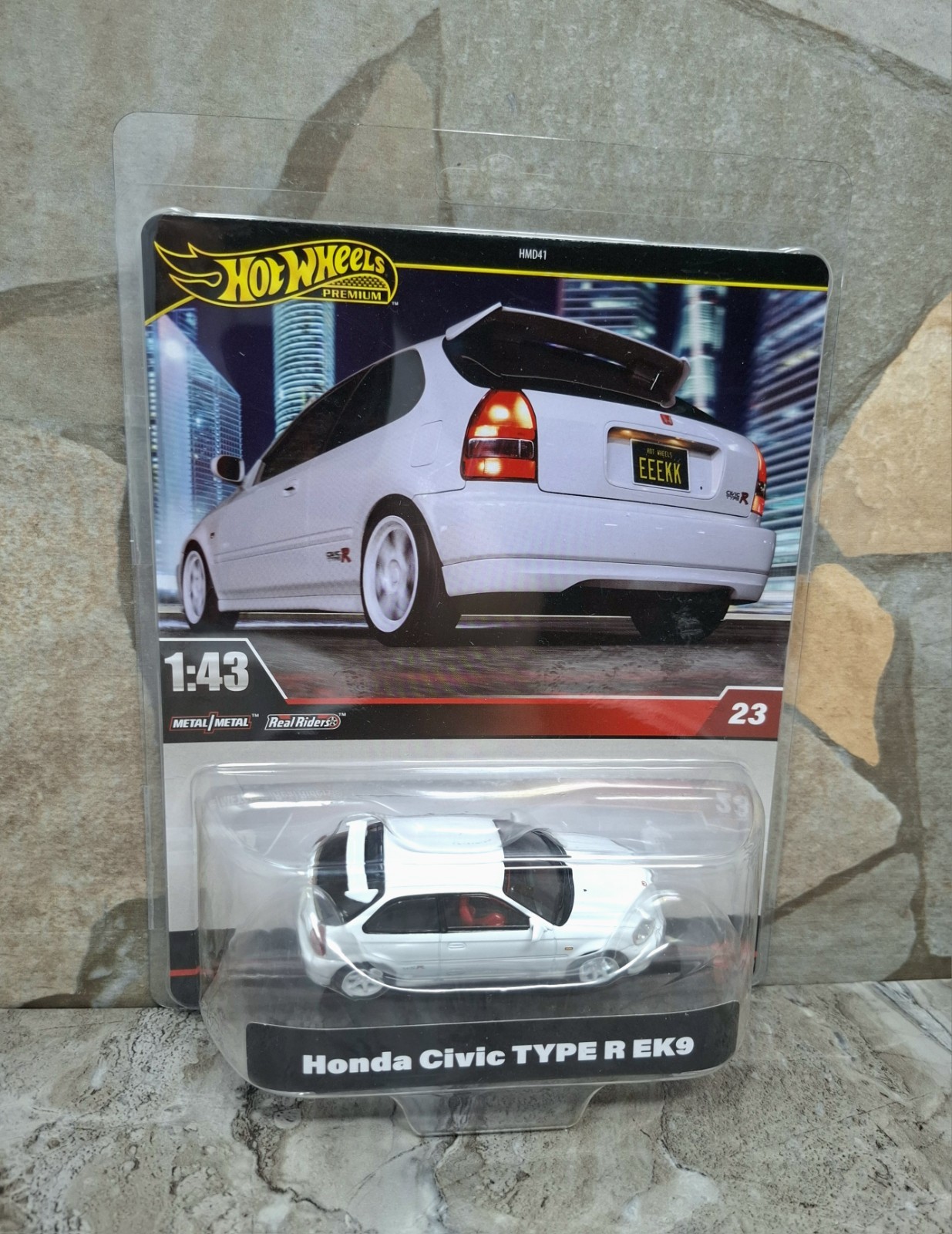 2025 Hot Wheels Premium Honda Civic Type R EK9 NEW #23 1:43 Scale 1/43