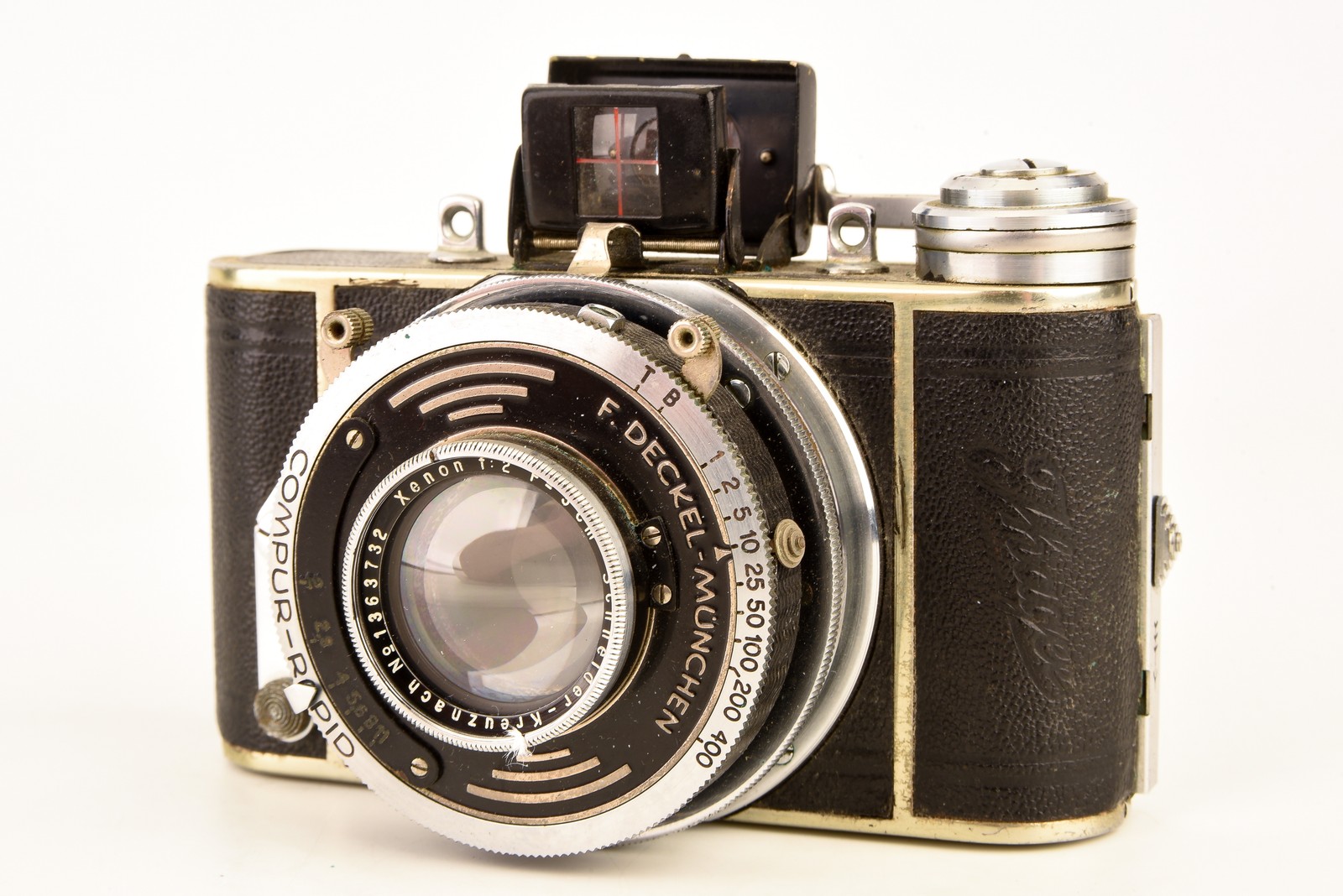 Ihagee Parvola Zweiformat 127 Roll Film Camera Schneider Xenon 5cm f/2 Lens V33 Ihagee Parvola Zweiformat 127 Roll Film Camera Schneider Xenon 5cm f/2 Lens V33