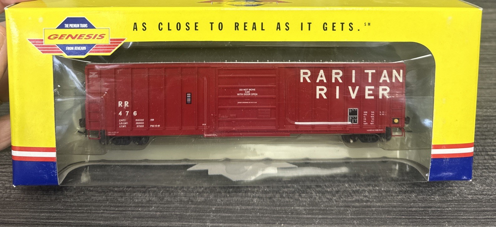 Genesis HO G4216 S.I.E.C.O. 50’ Box Car Raritan River NIB Genesis HO G4216 S.I.E.C.O. 50’ Box Car Raritan River NIB