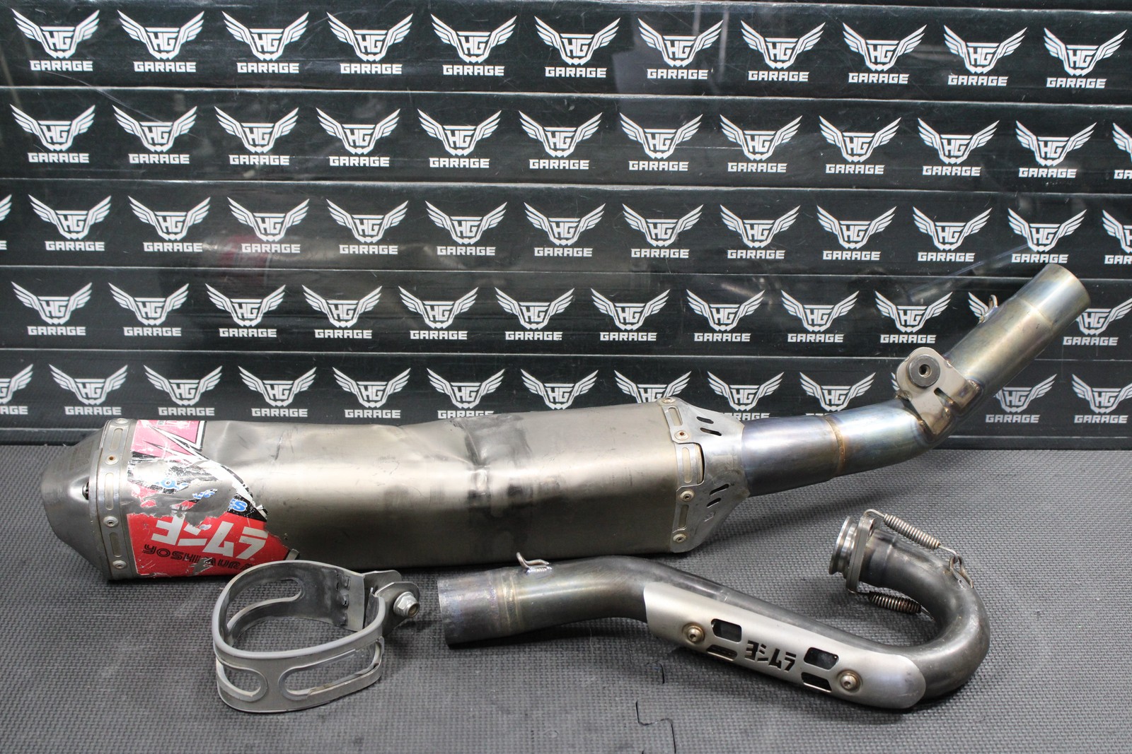 2005 Suzuki RMZ250 Full Yoshimura Pro-Series Exhaust Pipe Header Muffler Slip On