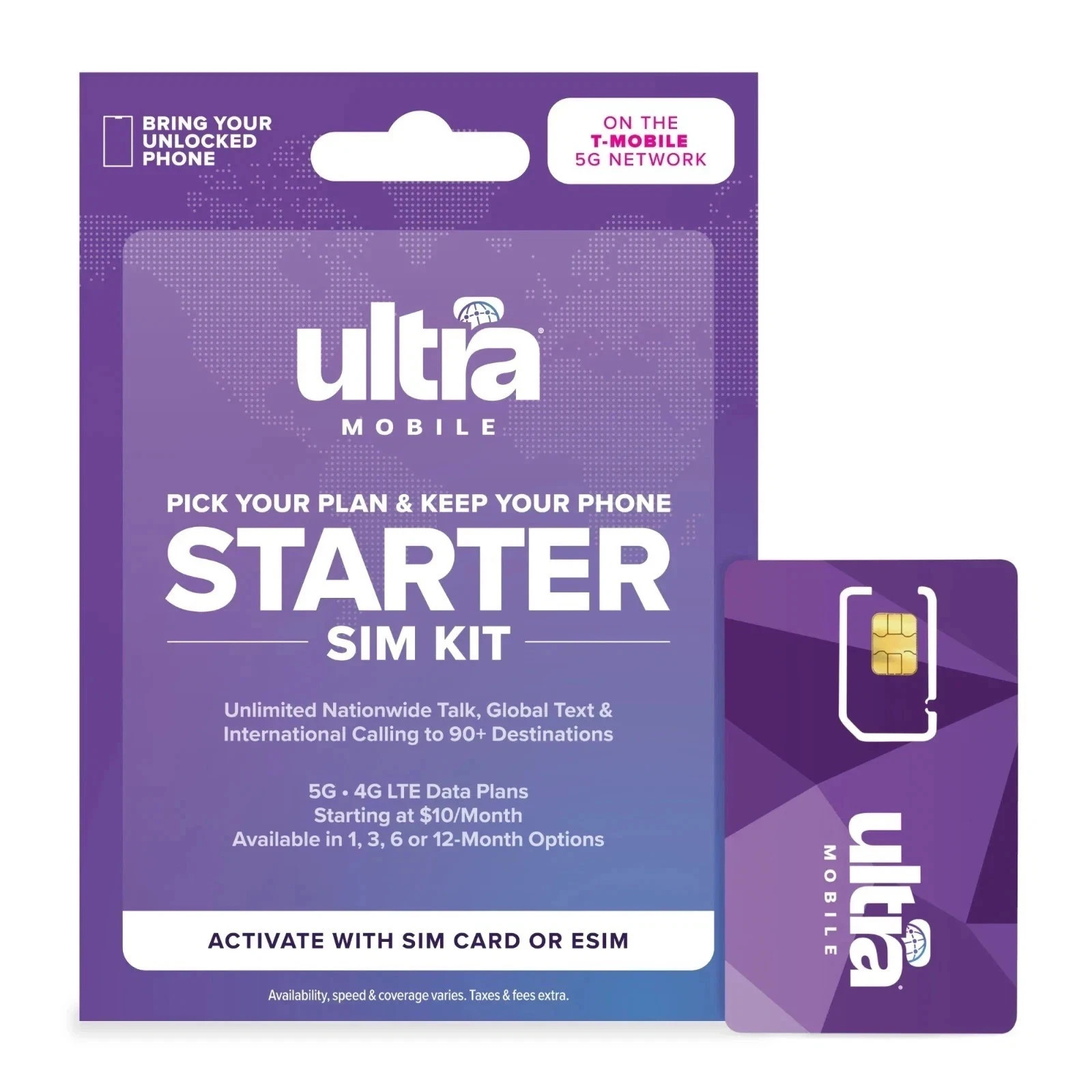 Ultra Mobile Prepaid Starter SIM Kit Ultra Mobile Prepaid Starter SIM Kit