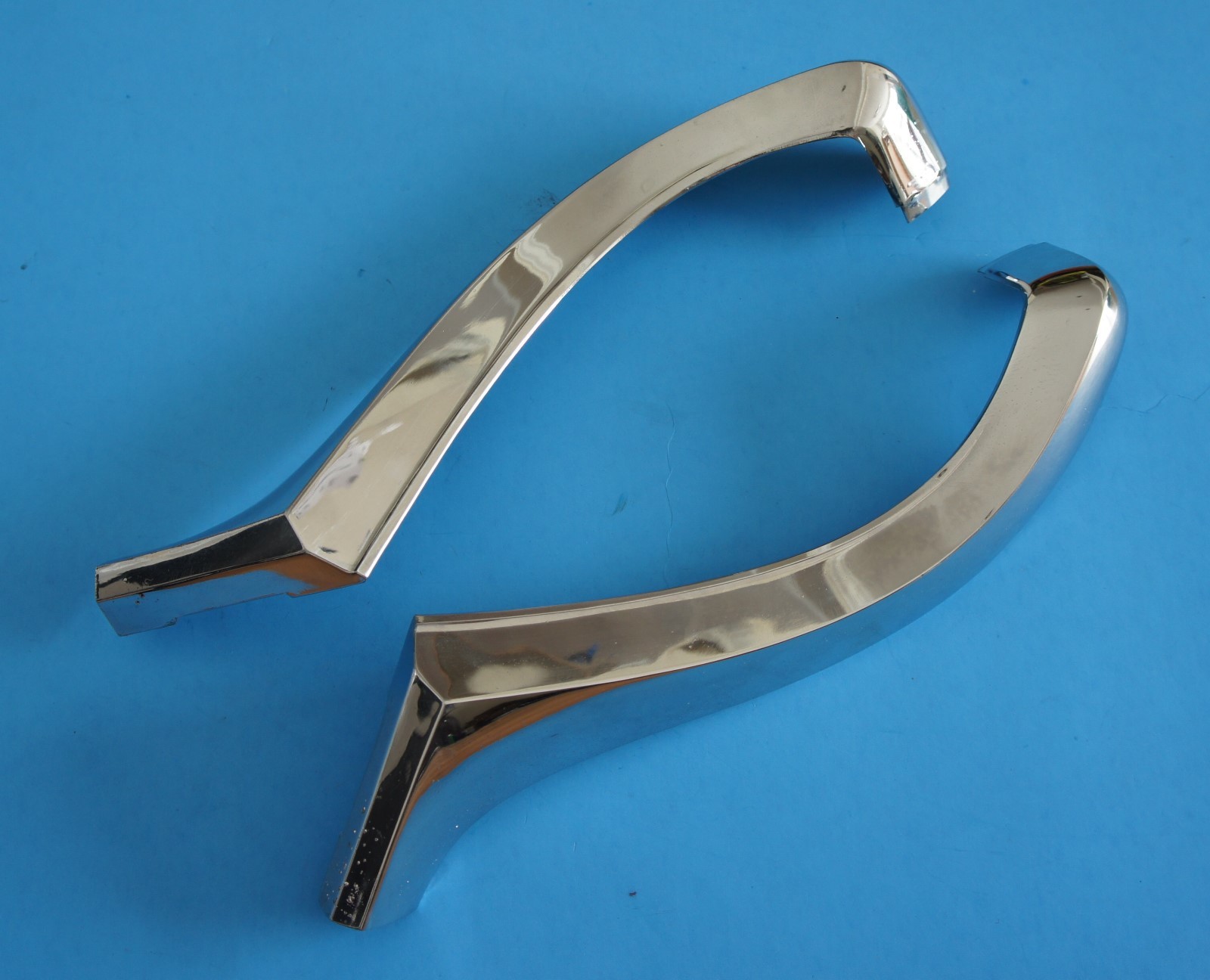 1960 Mercury Monterey OEM Rear Trunk Fender Trim Molding - PAIR (RH+LH)