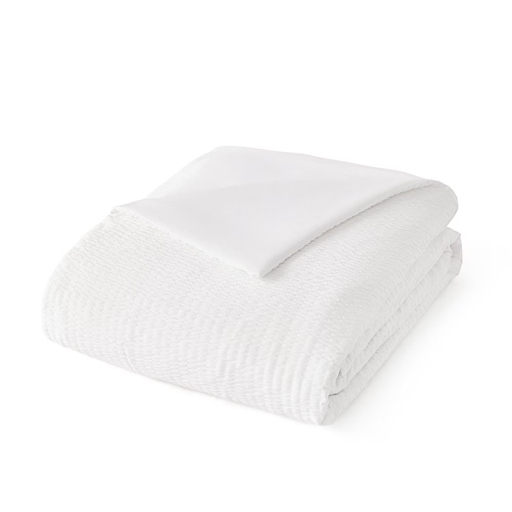 Bedsure Full/Queen Cooling Blanket White