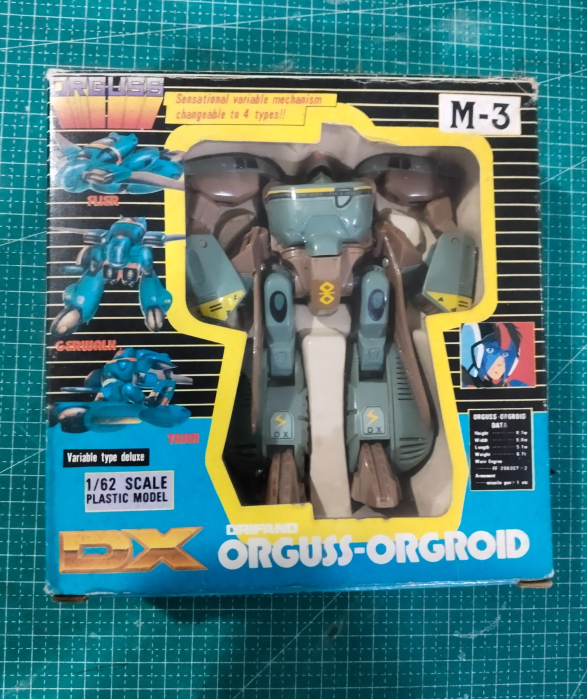 Vintage Transformers CONVERTORS Orguss Orgroid Not Takatoku Taiwan licensed