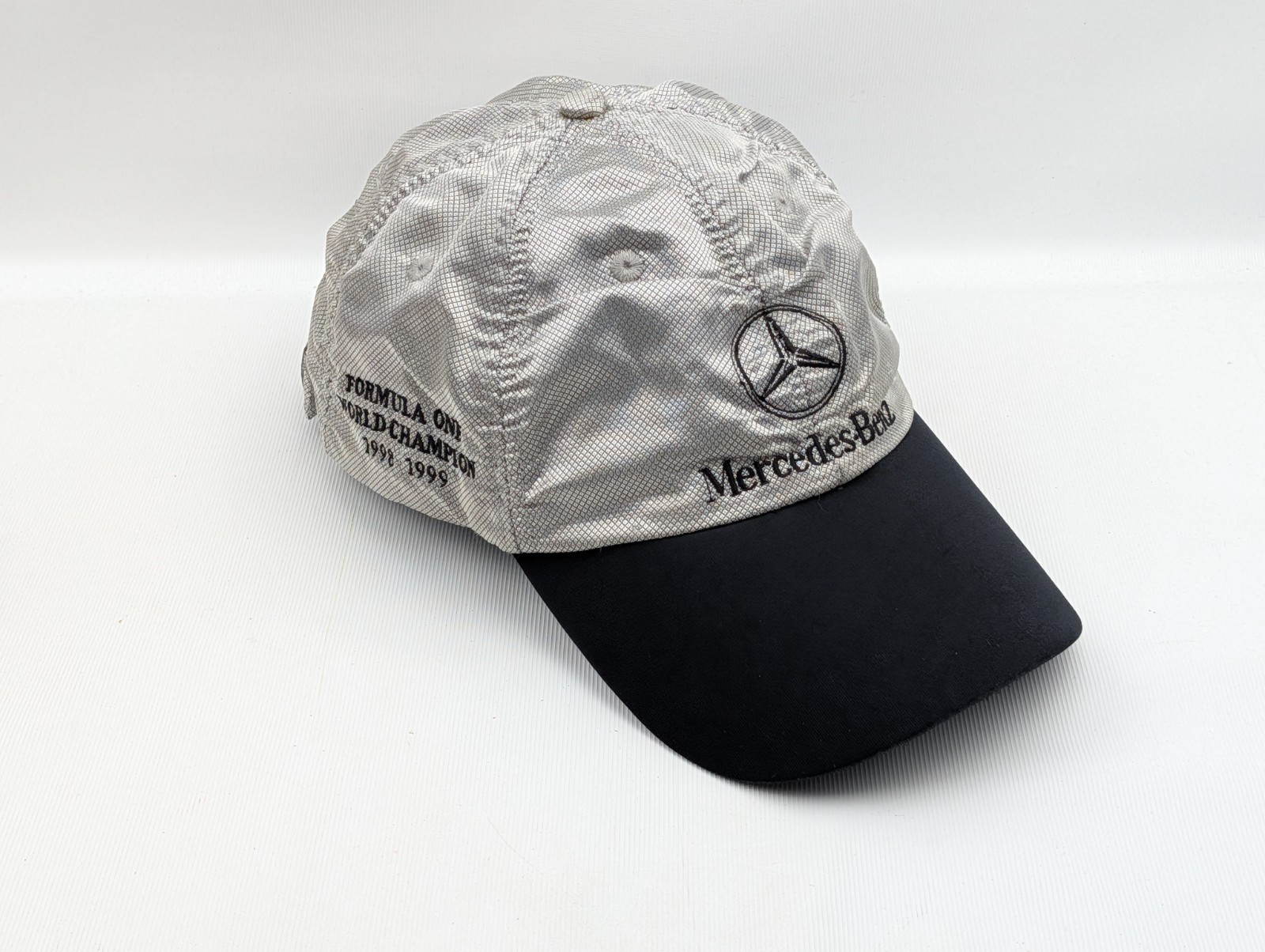 Vtg 1998-99 McLaren Mercedes Benz F1 Team Mika Hakkinen #3 Hat Cap Strapback 
