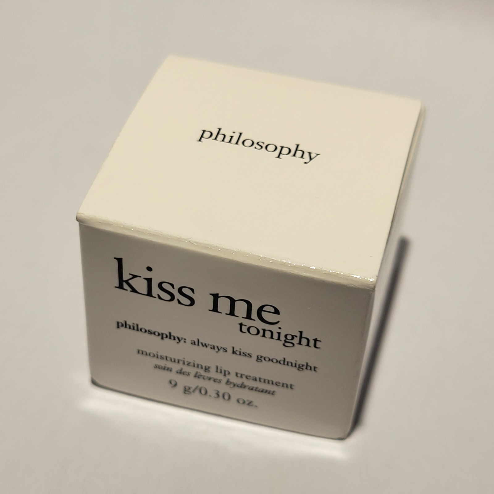 Philosophy Kiss Me Tonight Moisturizing Lip Treatment Balm NIB 0.30 oz 9g