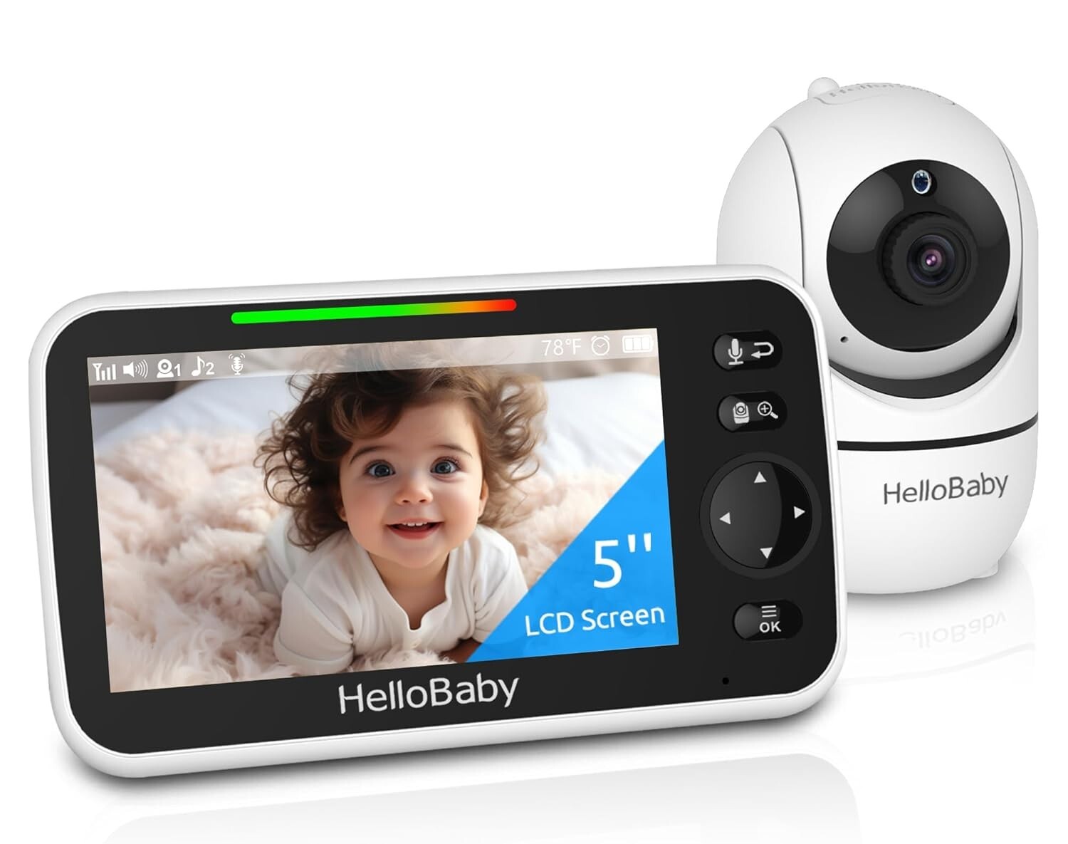 HelloBaby No WiFi Baby Monitor 5\