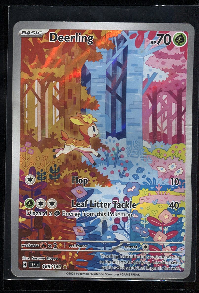Deerling - 165/162 165/162 SV05: Temporal Forces Illustration Rare Holo HP
