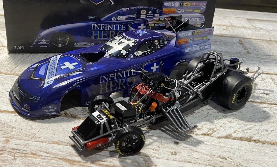 2014 Jack Beckman Infinite Hero NHRA Dodge Funny Car 1:24 No. 173 of 504 2014 Jack Beckman Infinite Hero NHRA Dodge Funny Car 1:24 No. 173 of 504
