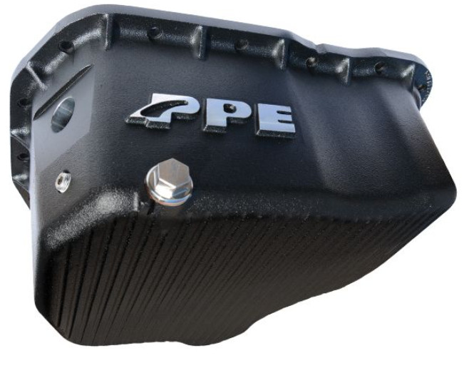 High Capacity Cast Aluminum Engine Oil Pan for 2001-2010 GM 6.6L Duramax Diesel