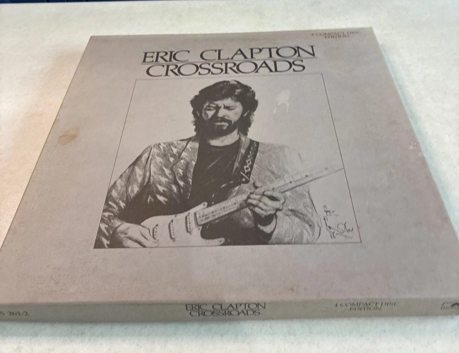 Eric Clapton Crossroads Ultimate Collection [4 CD Box Set] 1988 Polygram cream
