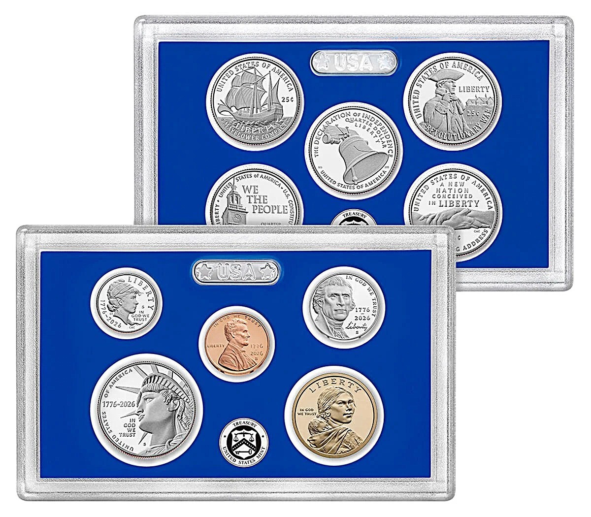 2026 Proof Set with duel dated 2026-S Penny PRE-SALE United State Mint Set 2026 Proof Set with duel dated 2026-S Penny PRE-SALE United State Mint Set