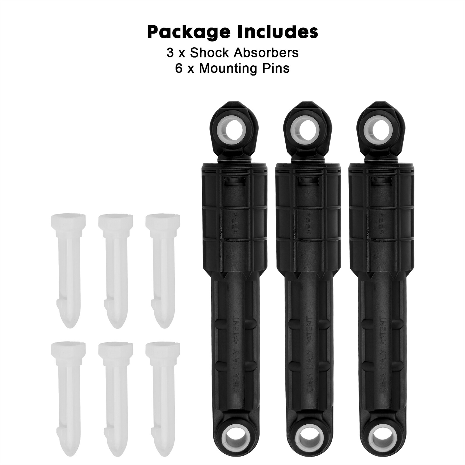 3 Pack New Washer Shock Absorber for LG Kenmore Sears 383EER3001S 383EER3001V 3 Pack New Washer Shock Absorber for LG Kenmore Sears 383EER3001S 383EER3001V