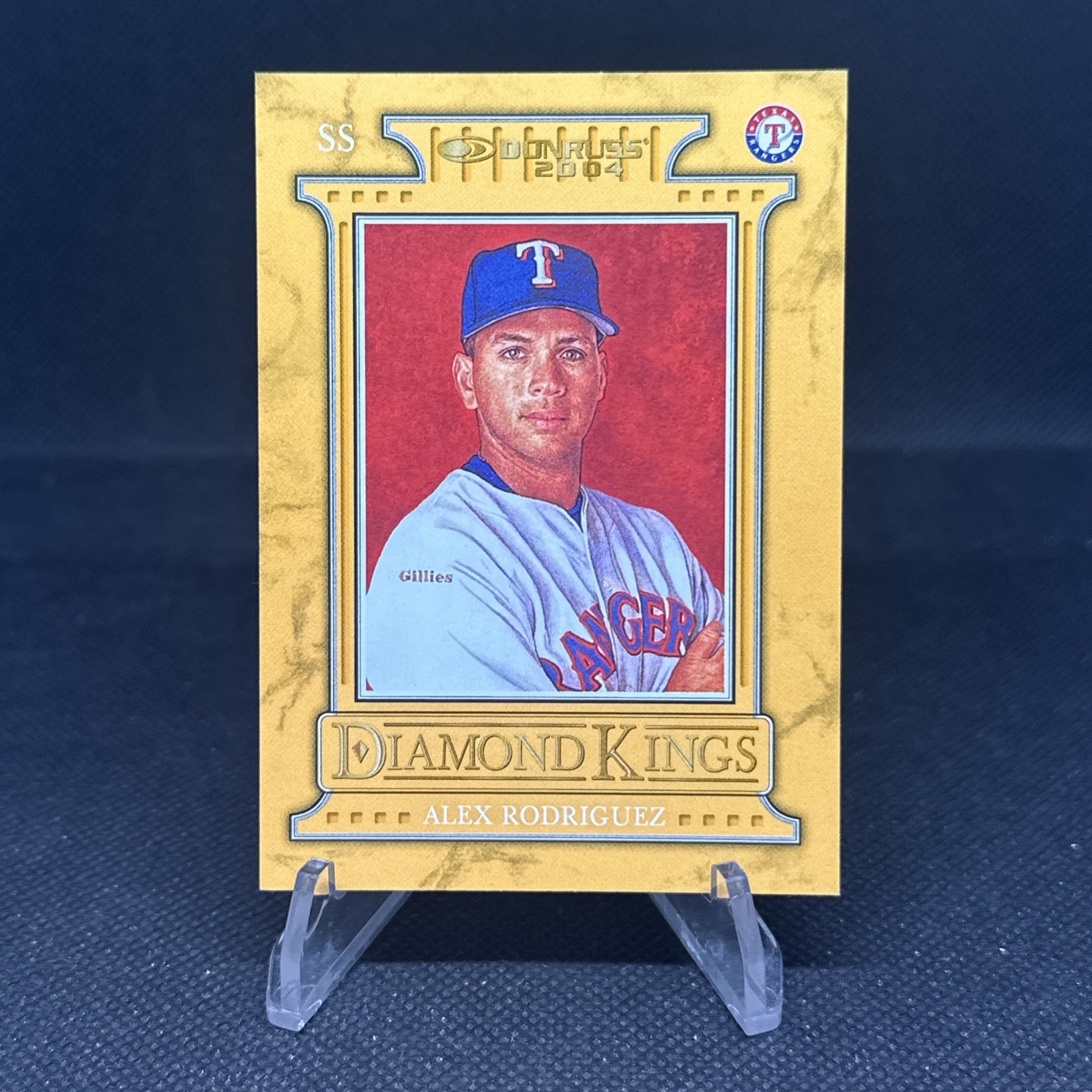 2004 Donruss Alex Rodriguez Diamond Kings /2500 #DK-5 Texas Rangers