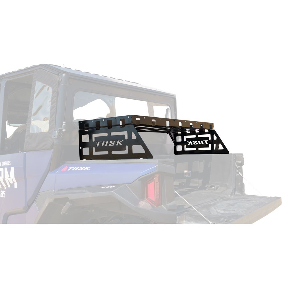 Tusk Cargo Rack Tall Black Powder Coated for Polaris General