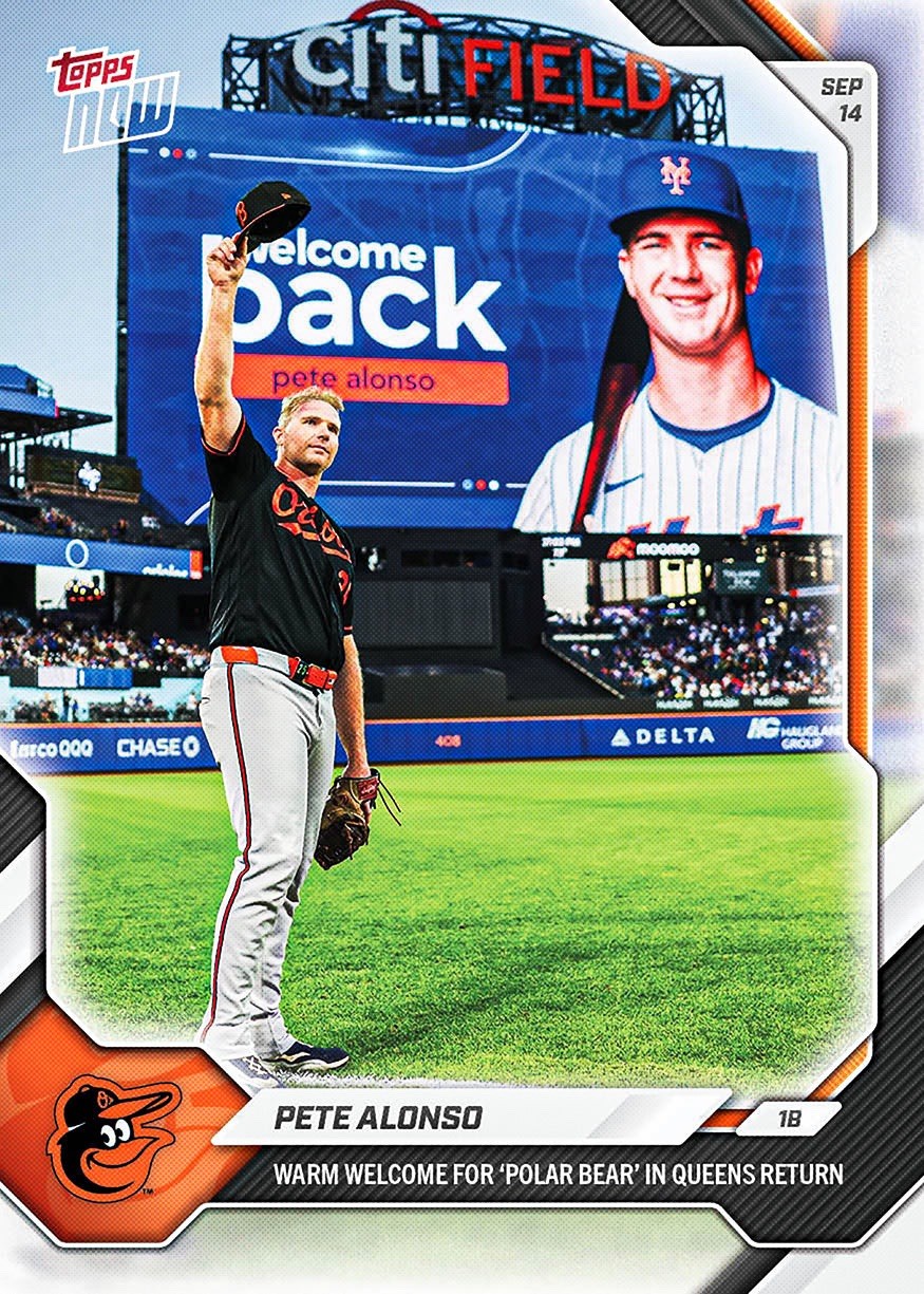 *PRE SALE* Pete Alonso - 2026 MLB Topps NOW® - Card 675