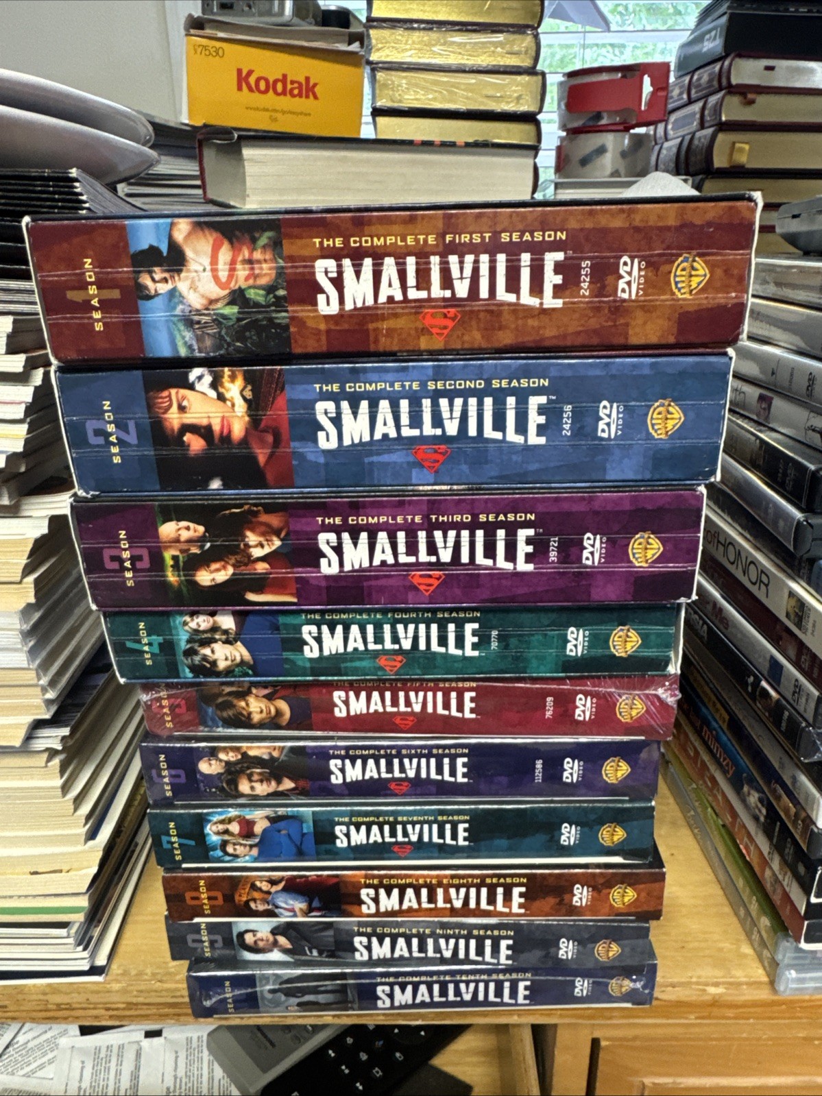 Smallville Complete Series Seasons 1 - 10 DVD Mint Condition 3 Still Sealed Smallville Complete Series Seasons 1 - 10 DVD Mint Condition 3 Still Sealed