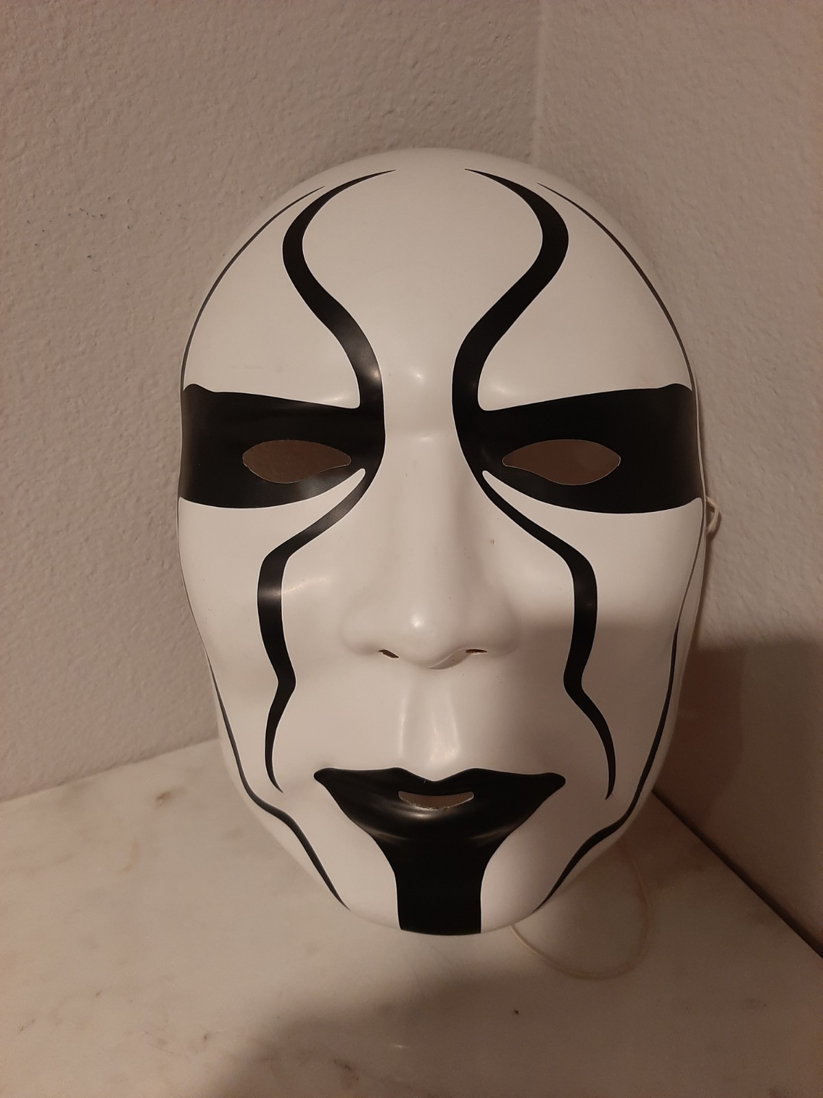 Vintage 2014 Sting Wrestling Wcw Wwe Wwf Mask Halloween Cosplay Plastic