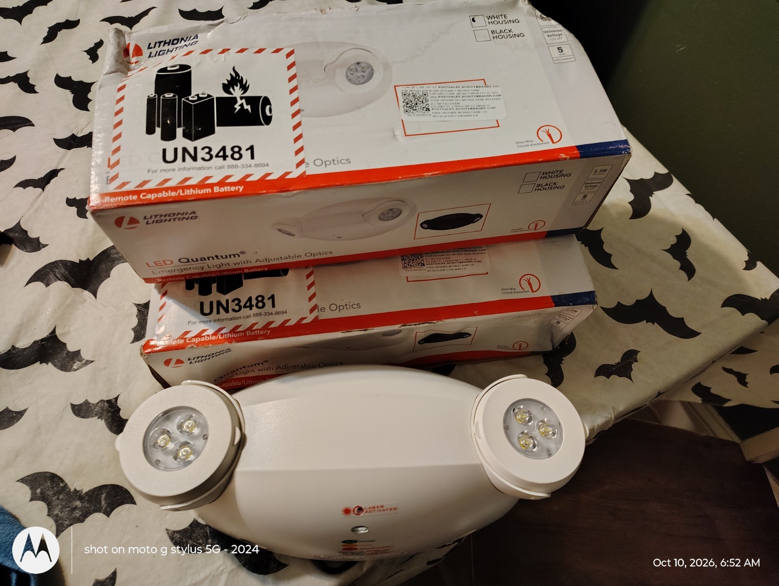 Lithonia Lighting LED Quantum Emergency Light With Adjustable Optica Lithonia Lighting LED Quantum Emergency Light With Adjustable Optica