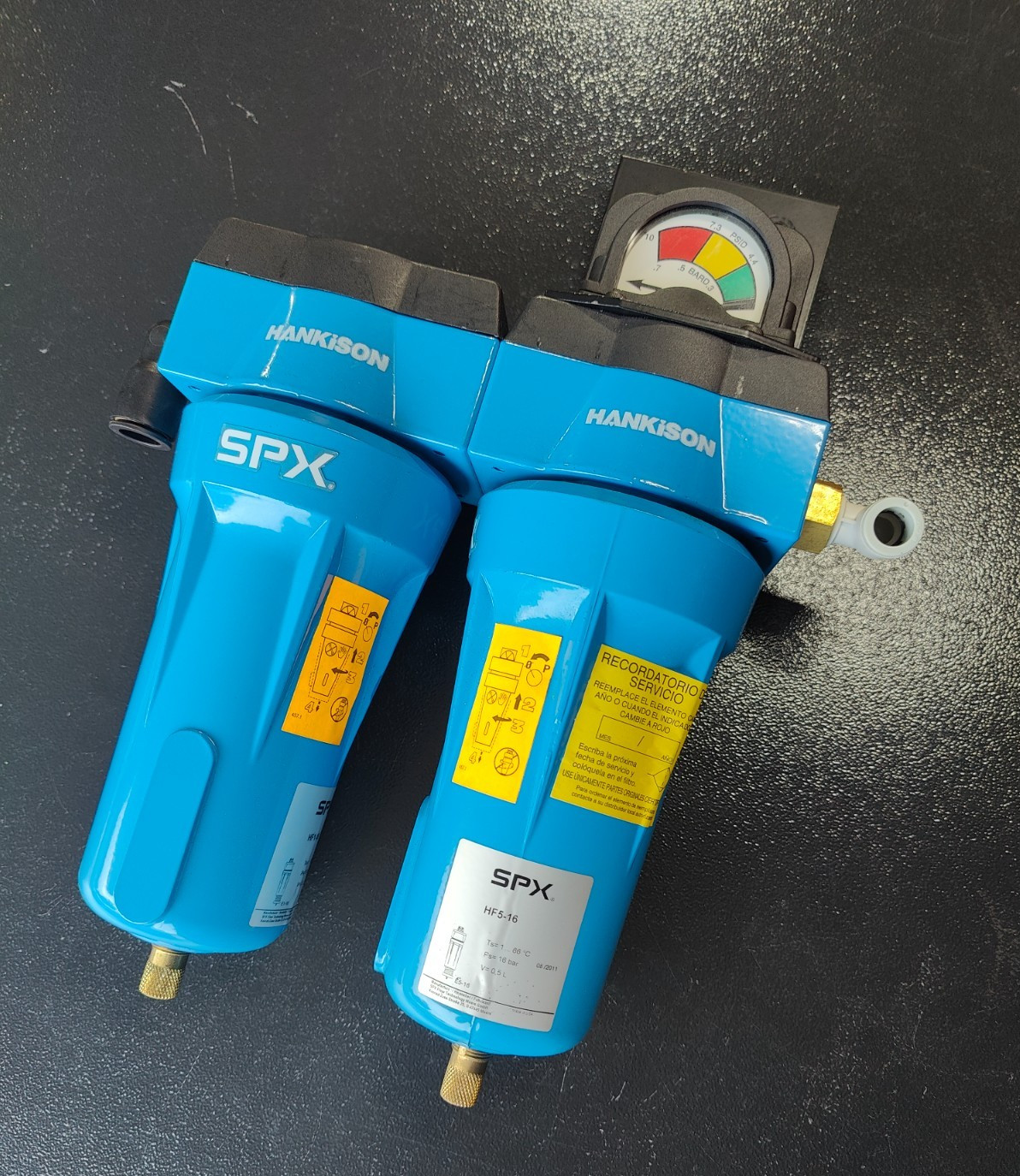 Hankison SPX Compressed Air Line Filters HF5-16 and HF1-16