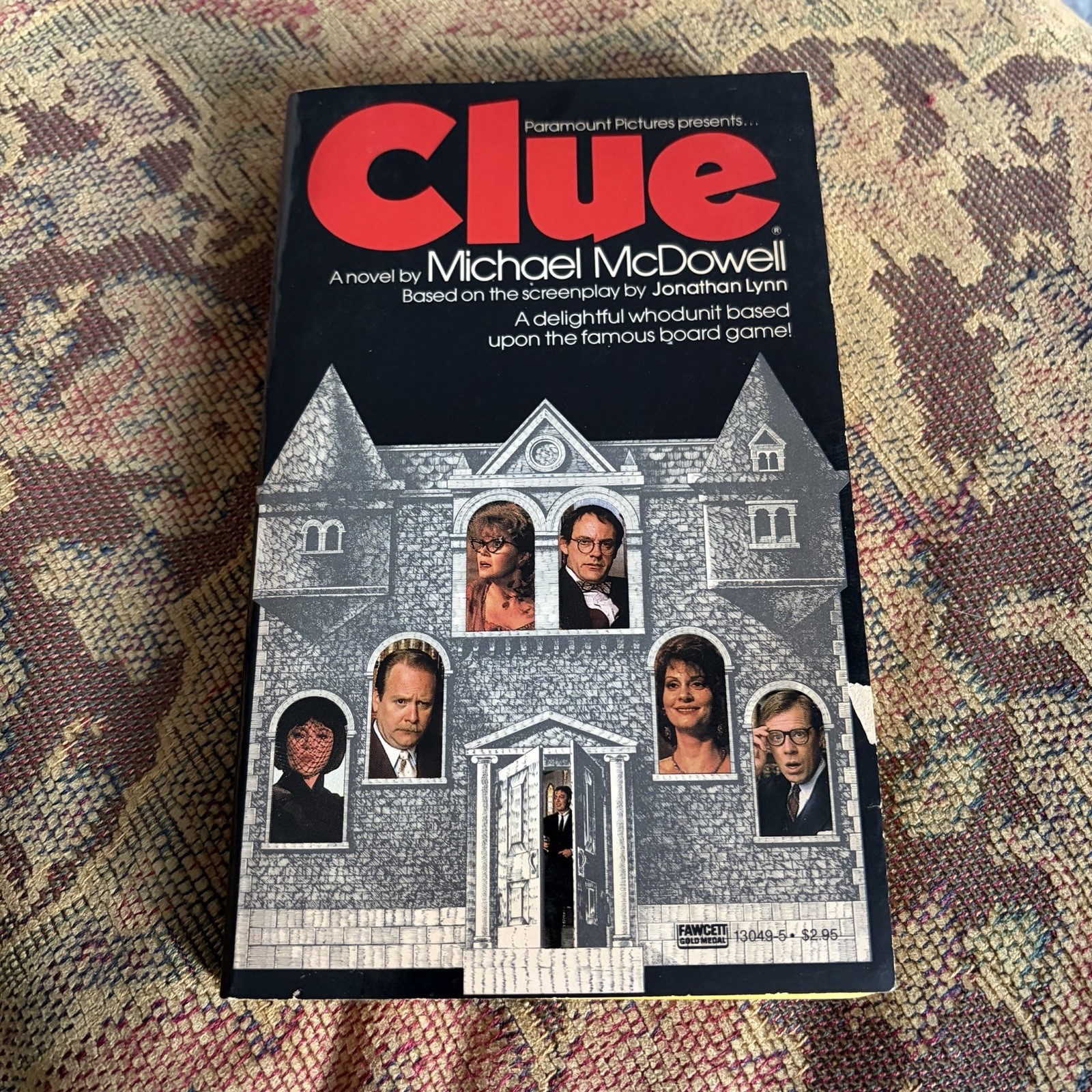 Clue by Michael McDowell (1986 Mass Market) 1st Printing Rare Movie Novelization Clue by Michael McDowell (1986 Mass Market) 1st Printing Rare Movie Novelization