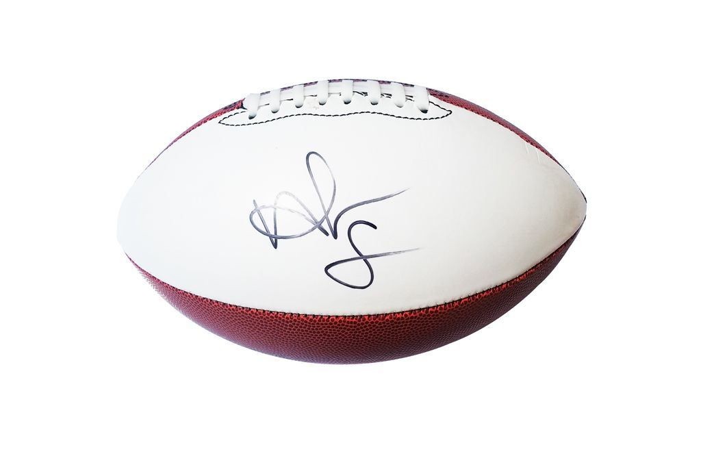 Alani Fua Arizona Cardinals authentic signed full size football |CERT 4316a5