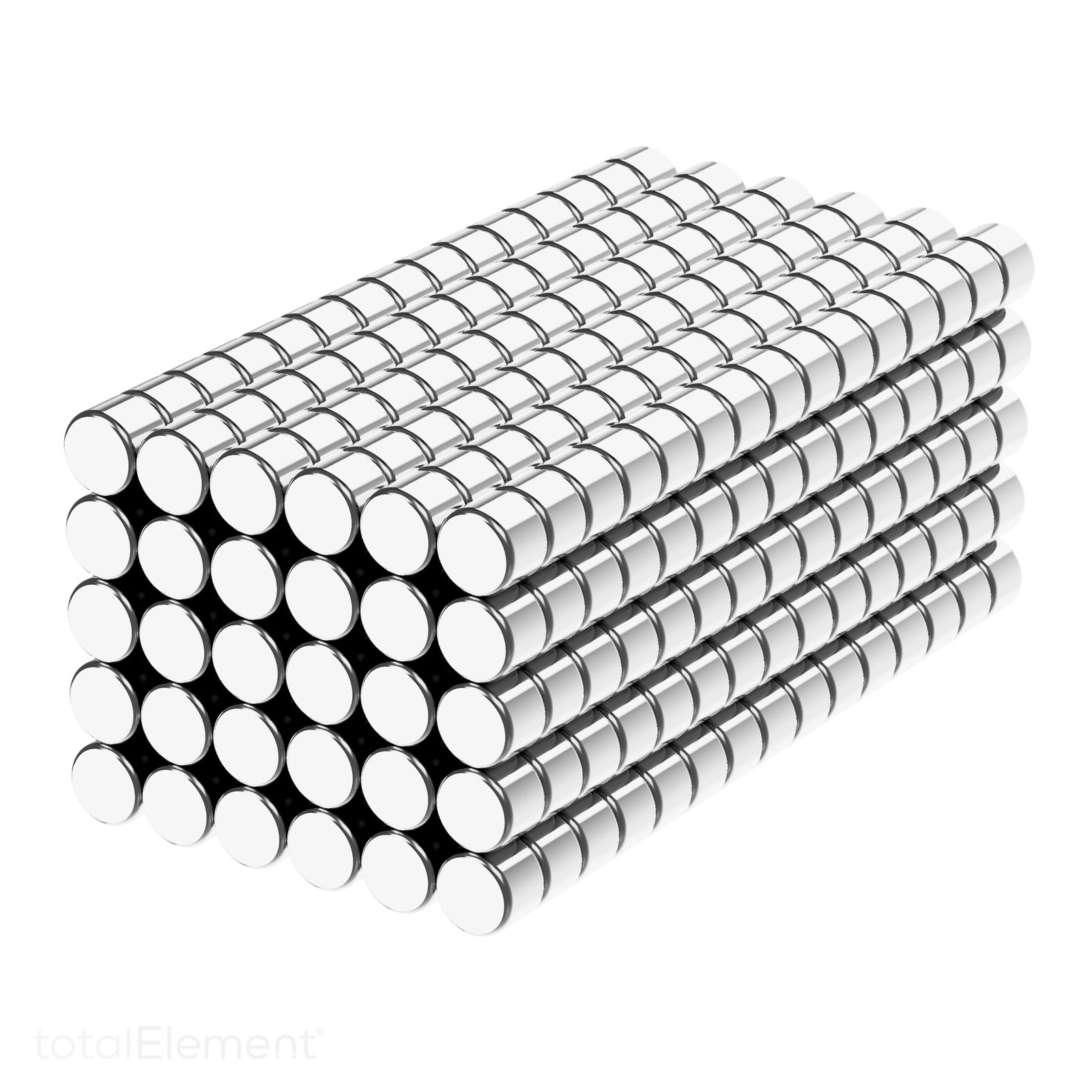 1/8 x 3/32 Inch Neodymium Rare Earth Cylinder Magnets N42 (450 Pack)