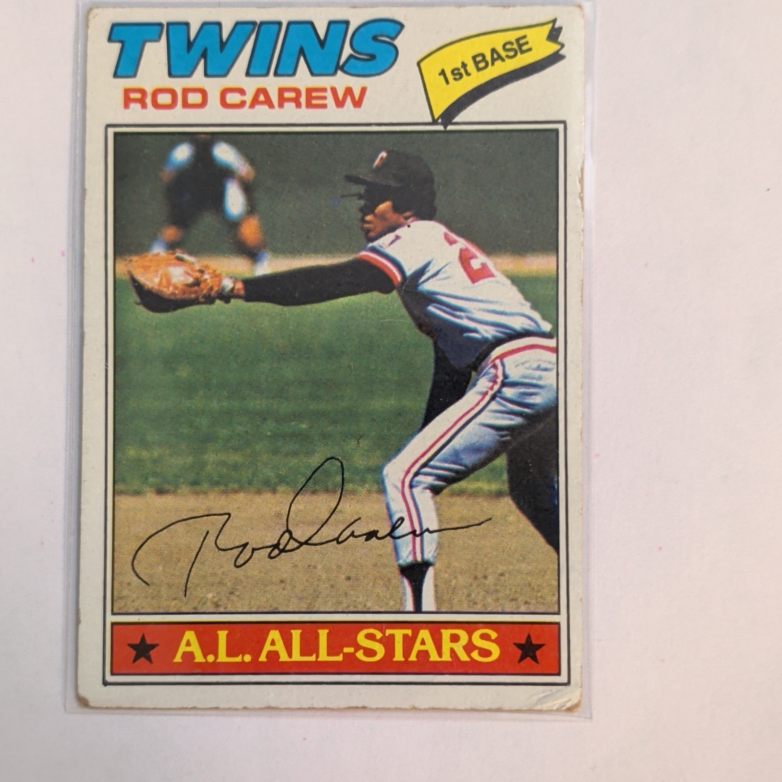 1977 Topps Rod Carew Baseball Card