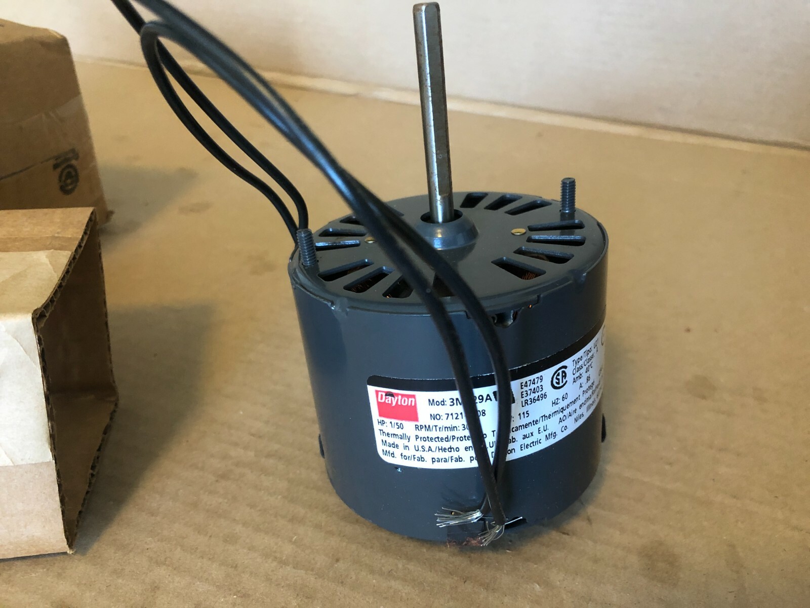 Dayton, Motor, 3M729A