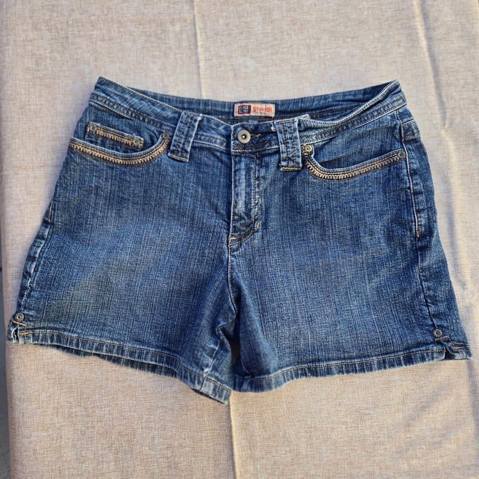 Faded-glory Women\'s Blue and Navy Shorts Faded-glory Women\'s Blue and Navy Shorts