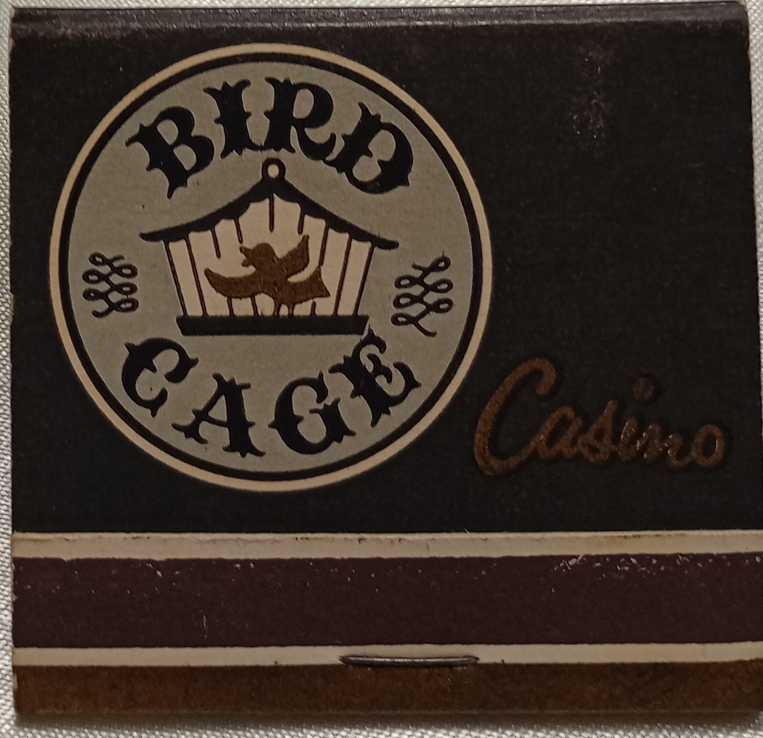 SUPER Rare Bird Cage Casino Matchbook from Downtown Las Vegas, NV SUPER Rare Bird Cage Casino Matchbook from Downtown Las Vegas, NV