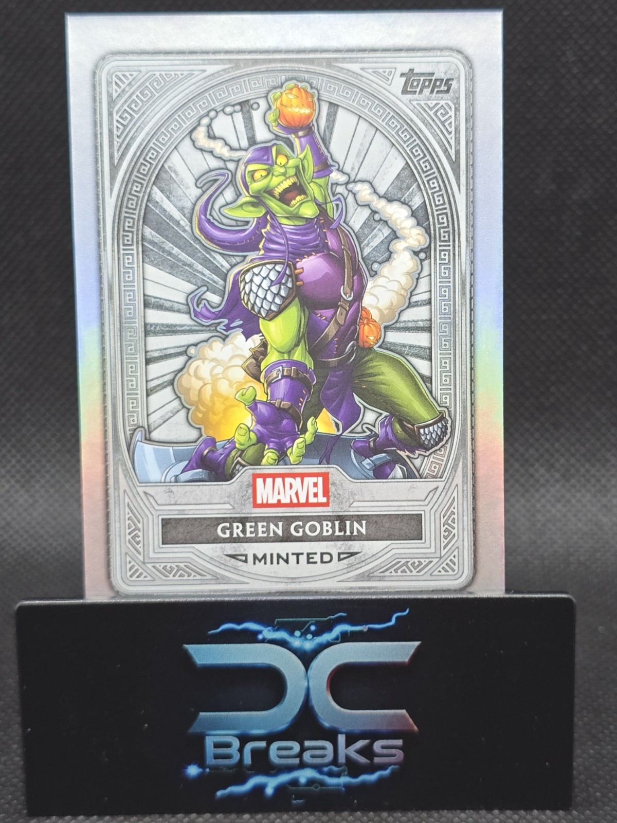 Green Goblin 2025 Topps Marvel Mint Silver Card #69 Green Goblin 2025 Topps Marvel Mint Silver Card #69