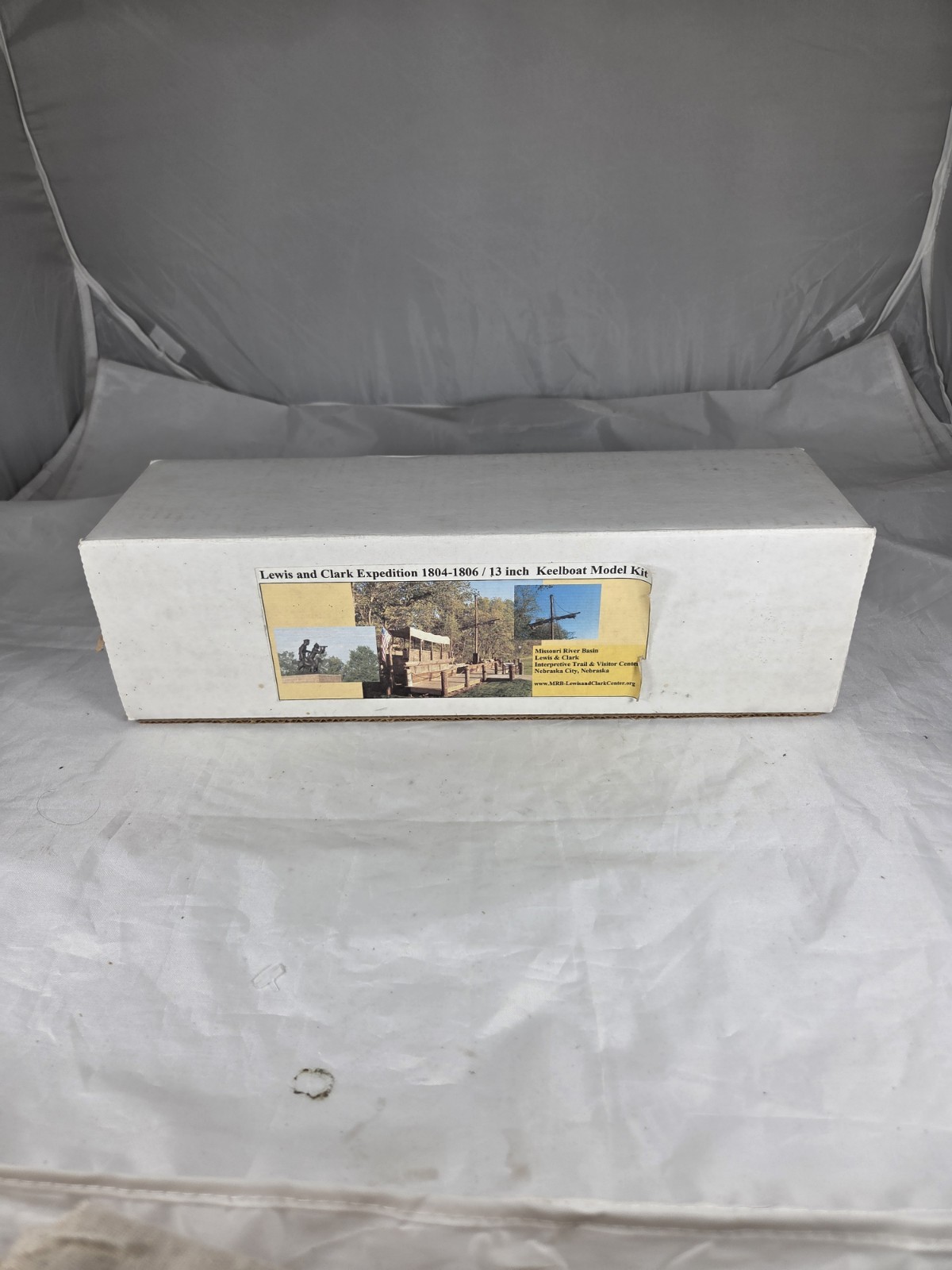 Lewis & Clark Expeditions, 1804-1806 -Keelboat Model Kit -13\