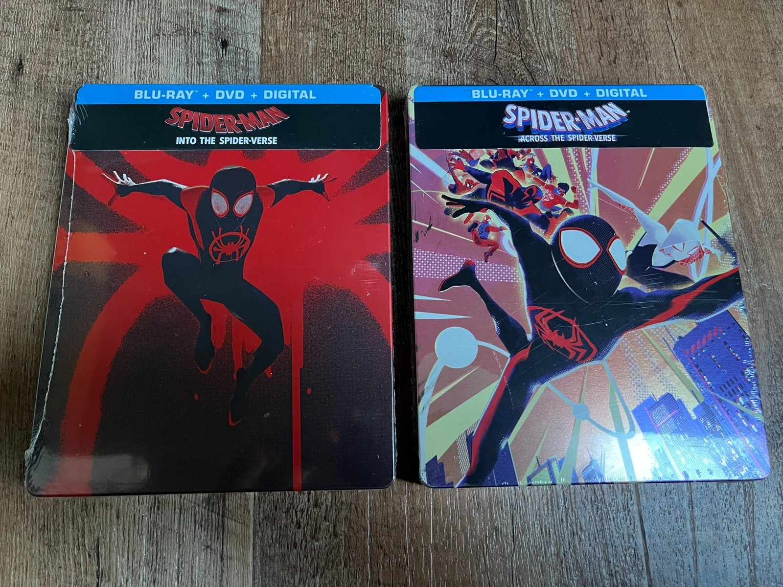 Spider-Man Into & Across the Spider-Verse Steelbook Collection (Blu-ray + UV)