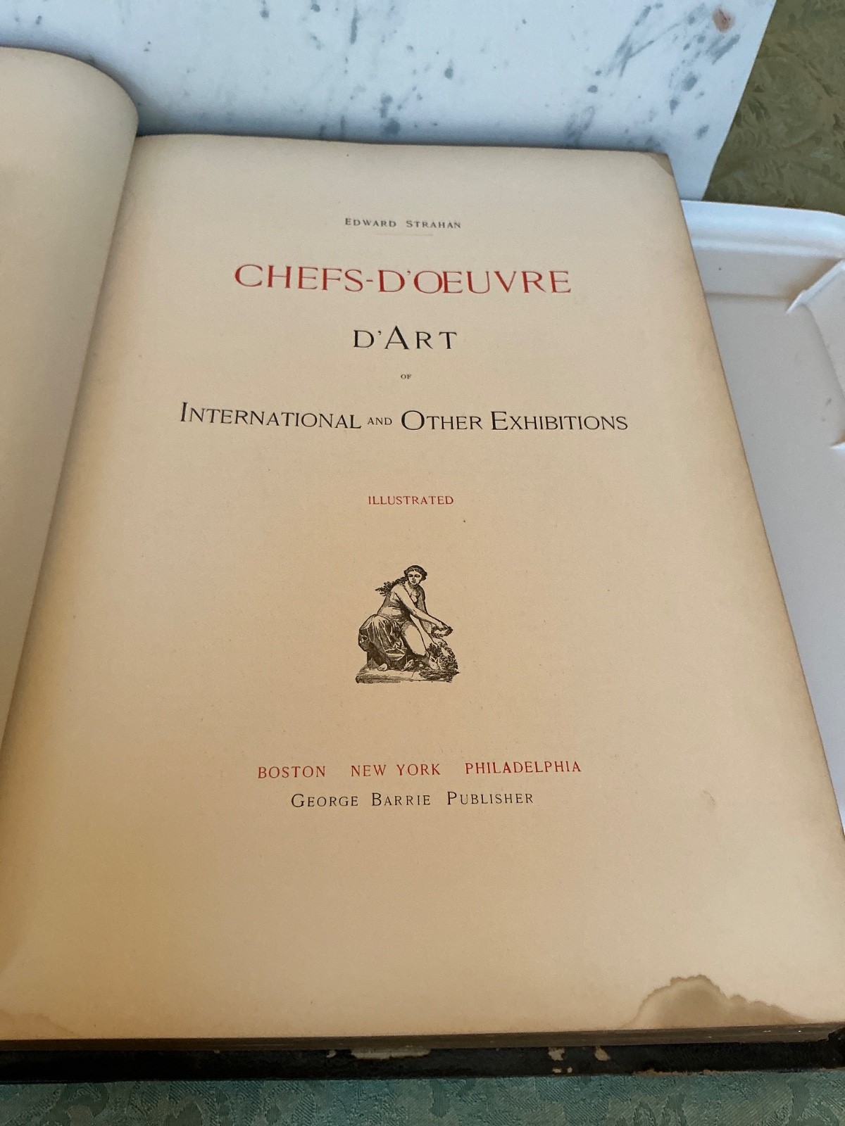 1884 Chefs-D\'Oeuvre D\'Art of International&Other Exhibitions Illustrated Folio