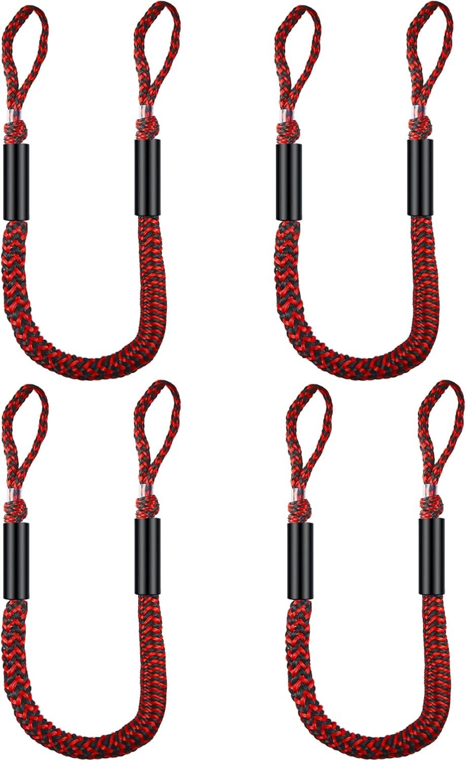 4 Pack Marine Bungee Dock Line Boat Mooring Rope Anchor Cord Stretch Line 4ft 4 Pack Marine Bungee Dock Line Boat Mooring Rope Anchor Cord Stretch Line 4ft