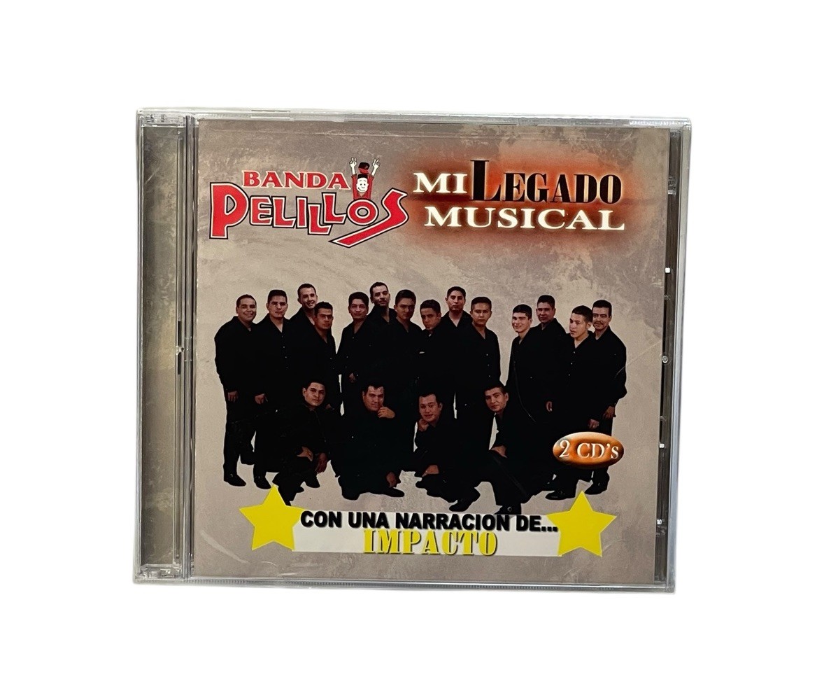 BANDA PELILLOS Mi Legado Musical Set De 2 CDs 2006 Fonovisa NEW Sealed Nuevo