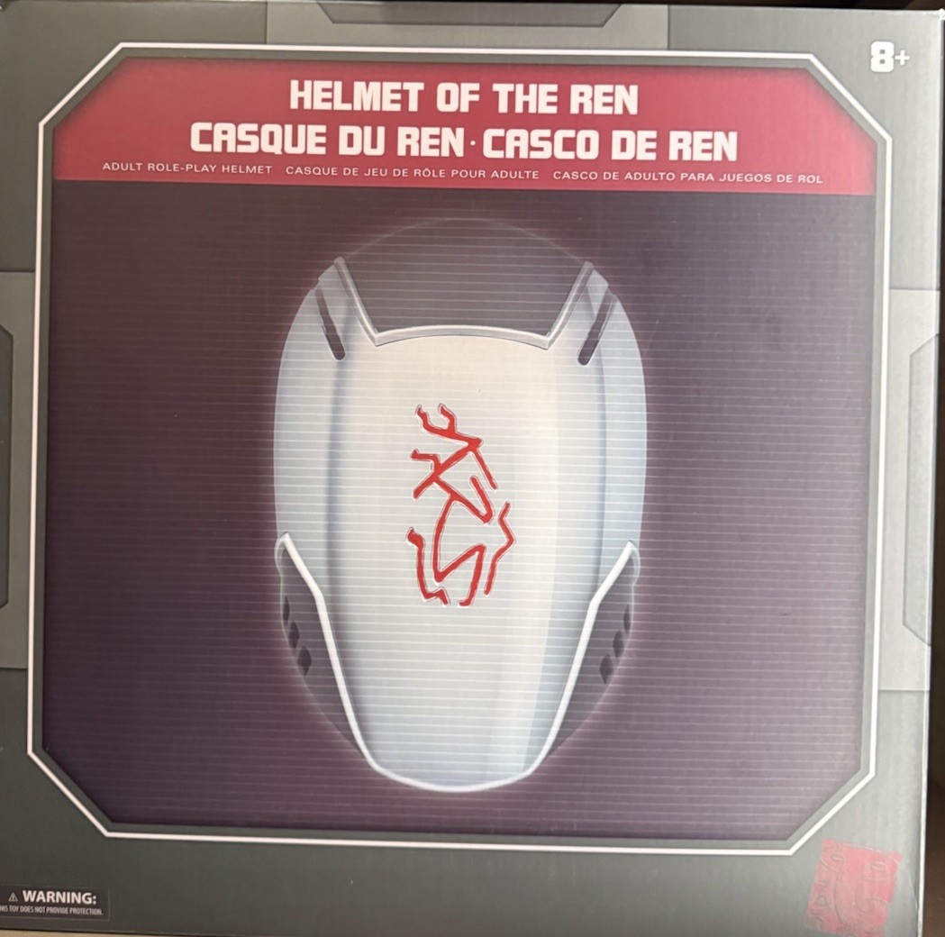 Disney Parks Star Wars Kylo Ren Helmet Of The REN With Stand Mirror Galaxys Edge