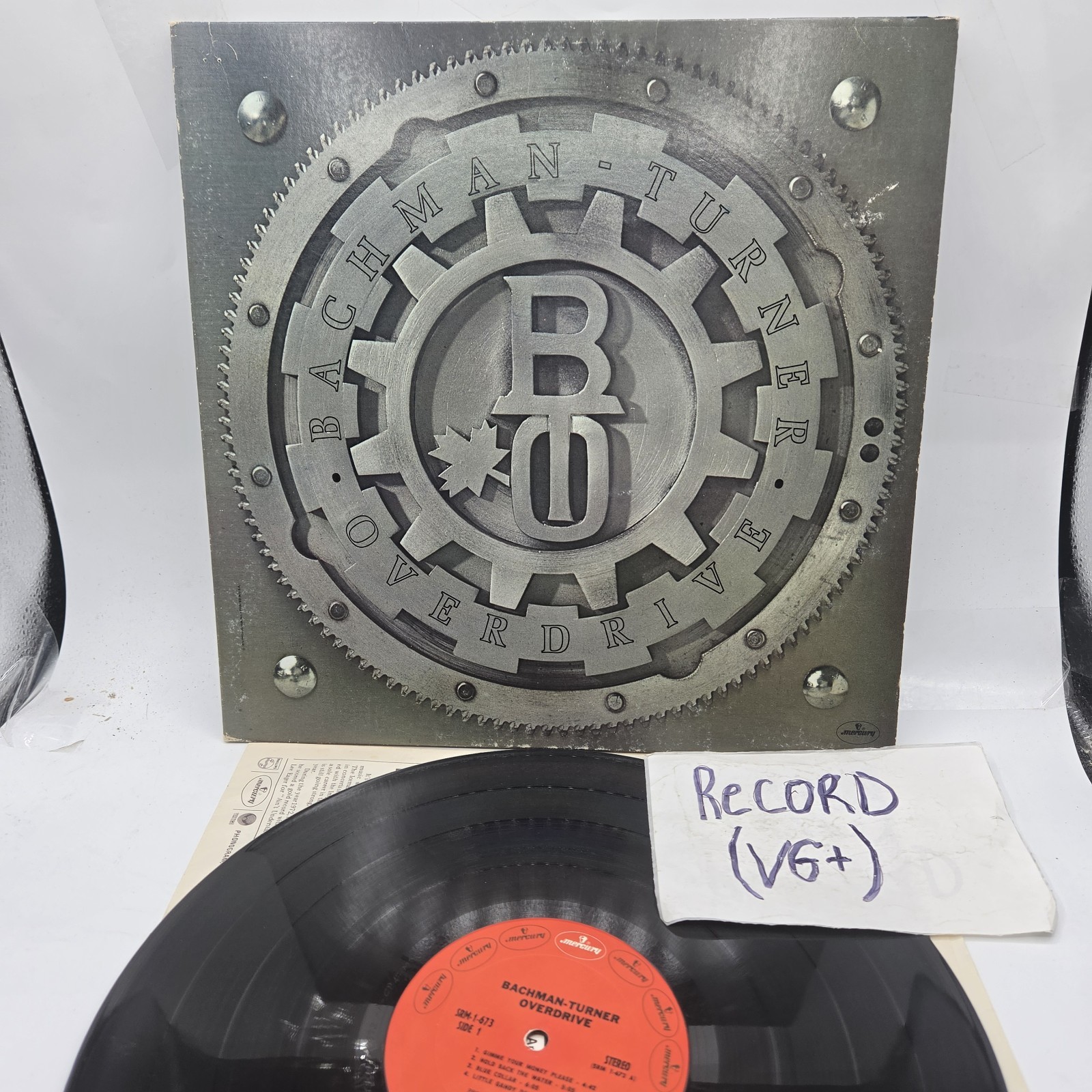 Bachman Turner Overdrive Vinyl Record Lp Vintage (Self-Titled) VG+ Bachman Turner Overdrive Vinyl Record Lp Vintage (Self-Titled) VG+