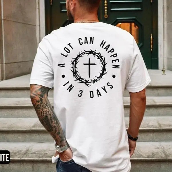 Christian Easter T-Shirt, Men\'s Tee, Easter Gift For Men, Unisex Shirt