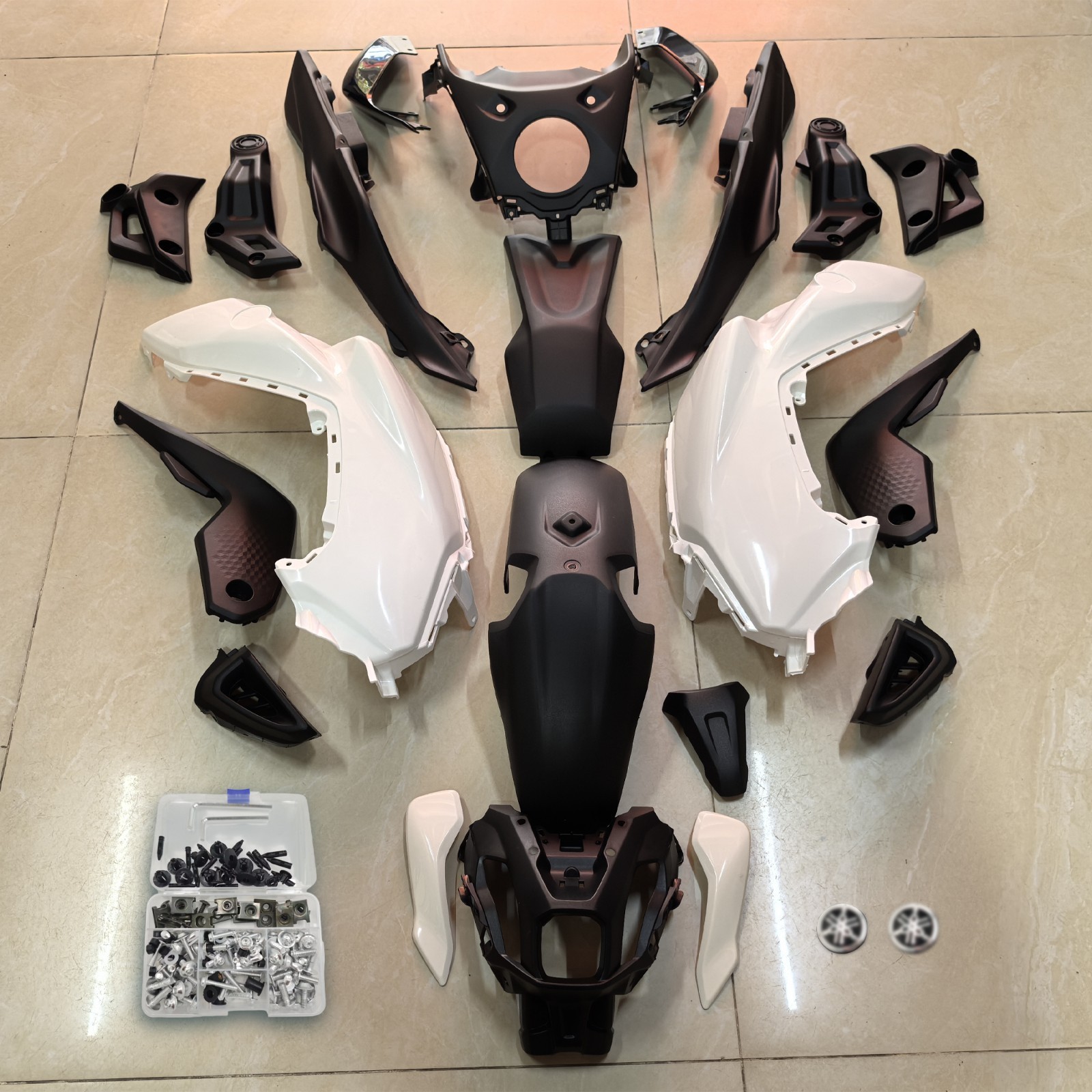 Unpainted Full Bodywork Fairing Frame Cover 21 pcs For Yamaha MT-07 2021-2024