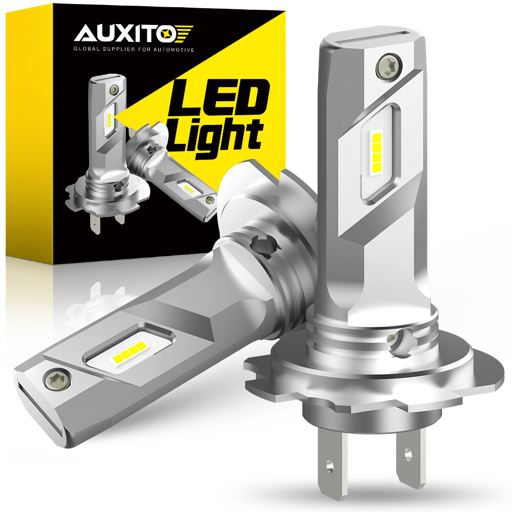 2x H7 LED Headlight Bulb Kit High Low Beam 80000LM Super Bright 6500K White E4EA