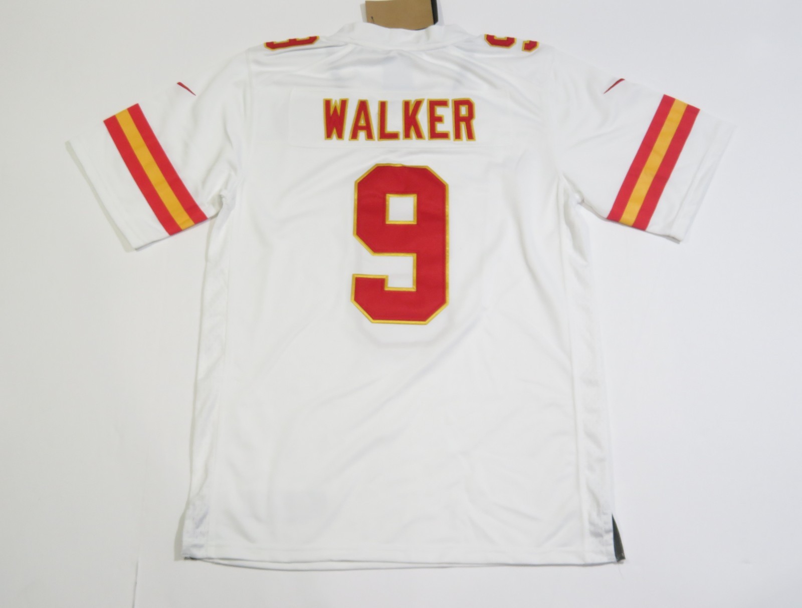Kenneth Walker #9 Kansas City Chiefs Men\'s Game Jersey White Kenneth Walker #9 Kansas City Chiefs Men\'s Game Jersey White