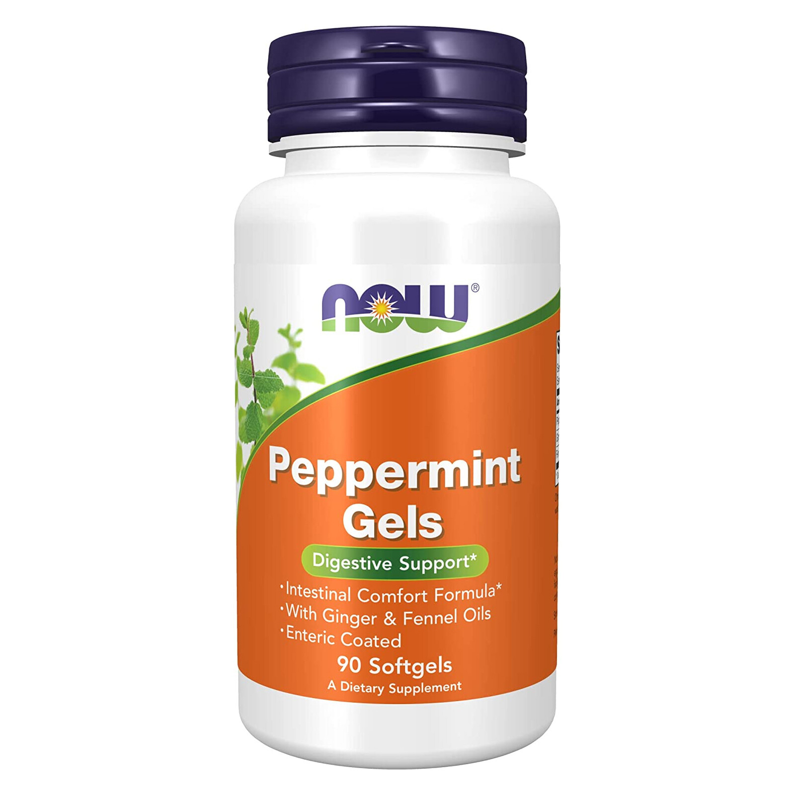 NOW FOODS Peppermint Gels 90 Softgels NOW FOODS Peppermint Gels 90 Softgels