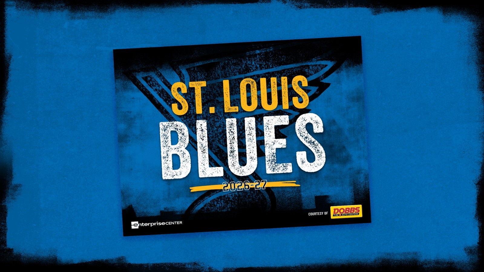 St Louis Blues 2026-2027 Official Team Calendar SGA 10/8/26